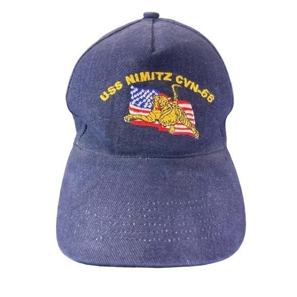 USS Nimitz CVN-68 Operation Iraqi Freedom Hat Navy Military Ship Cap Embroidered - Picture 1 of 11